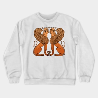 sitting sphinxes Crewneck Sweatshirt